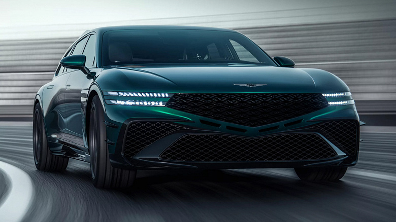 Премиум-бренд Hyundai готовит убийцу BMW M5 Touring: изящный спортивный универсал Genesis G90 Wingback может стать реальным